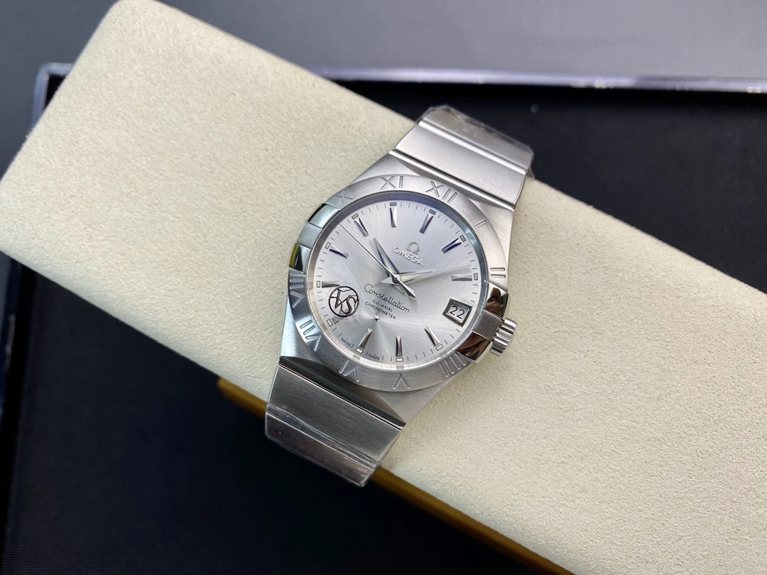 ModernLook CBD Factory Omega Constellation 38mm Steel Silver Dial (123.10.38.21.02.001) 1:1 Super Clone – DD8500 Movement 310